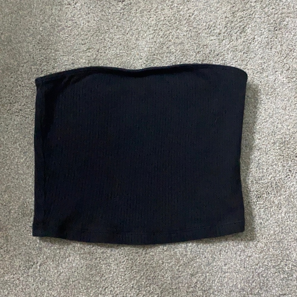 Hollister black tube top